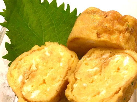 超簡単!ほとんど巻かない卵焼き